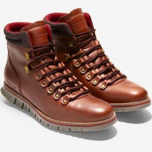 Cole Haan Brown Hiker Zerogrand Waterproof 11.5 Boots
